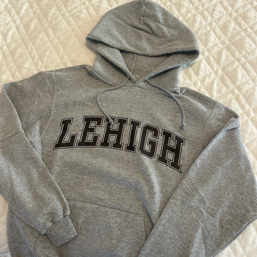 Gray Lehigh Hoodie
